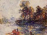 Claude Monet Famous Paintings - The River
